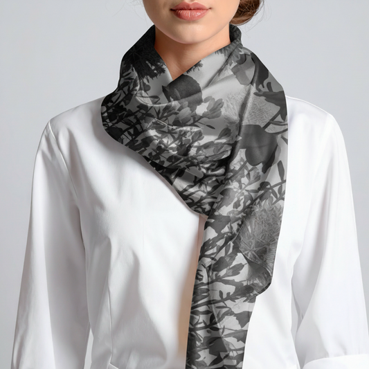 Amazing Grey: The Extra Large Scarf