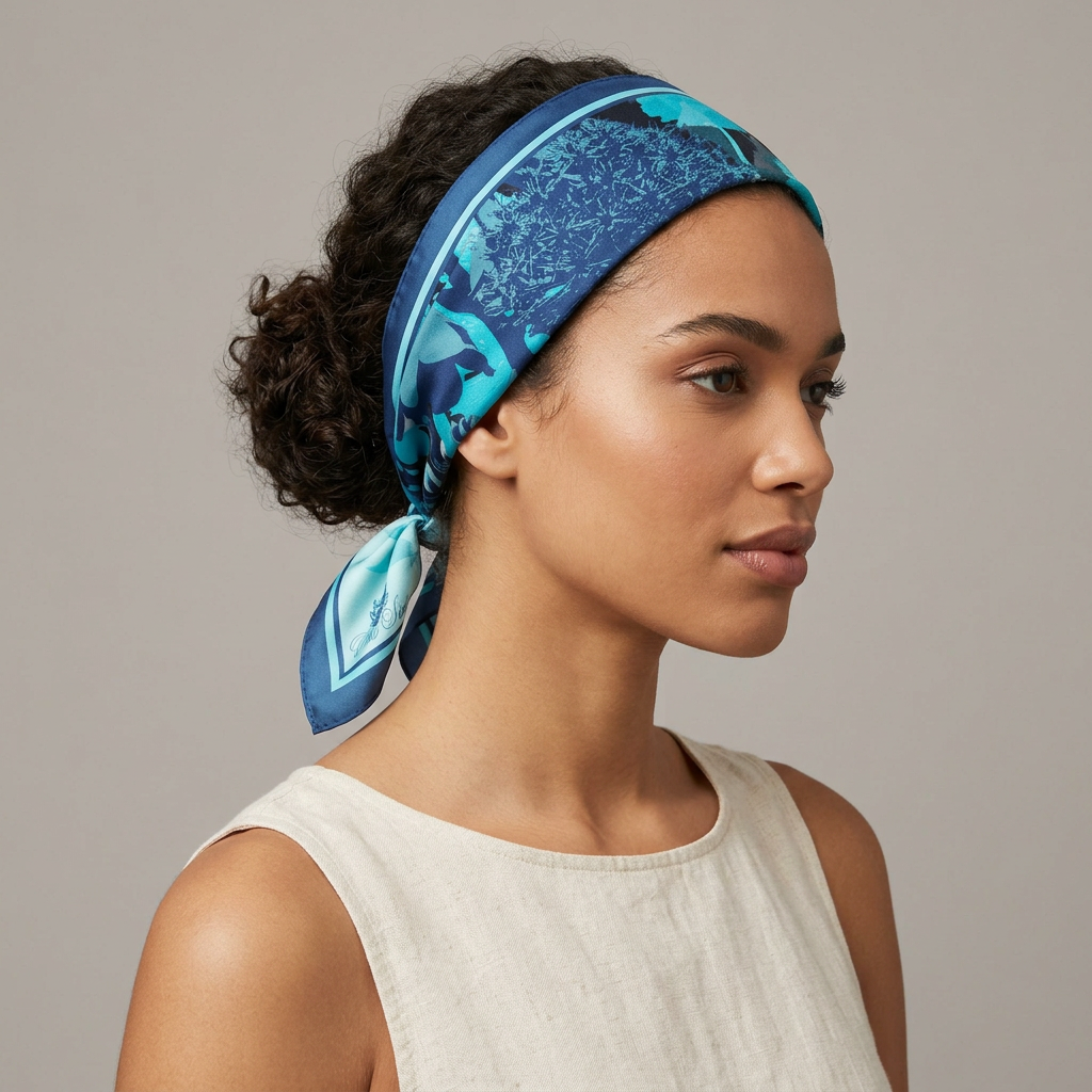 Teal: The Square Scarf