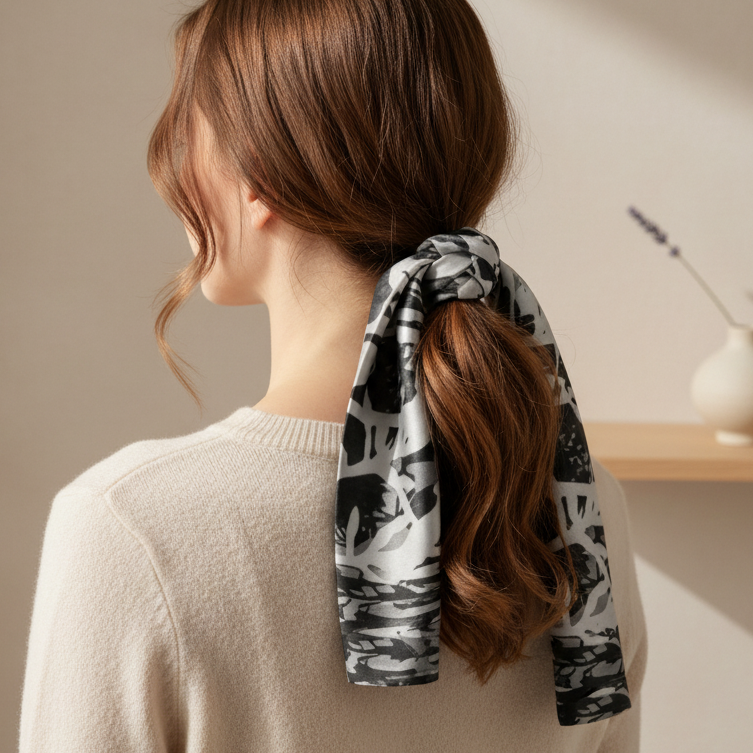 Amazing Grey: The Skinny Scarf