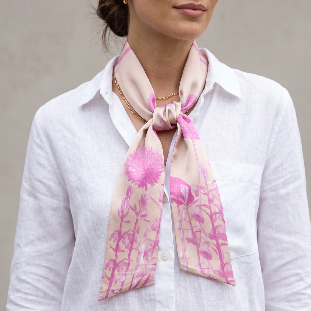 New Prairie Pink: The Versatile Scarf