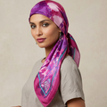 Fuschia: Square Scarf