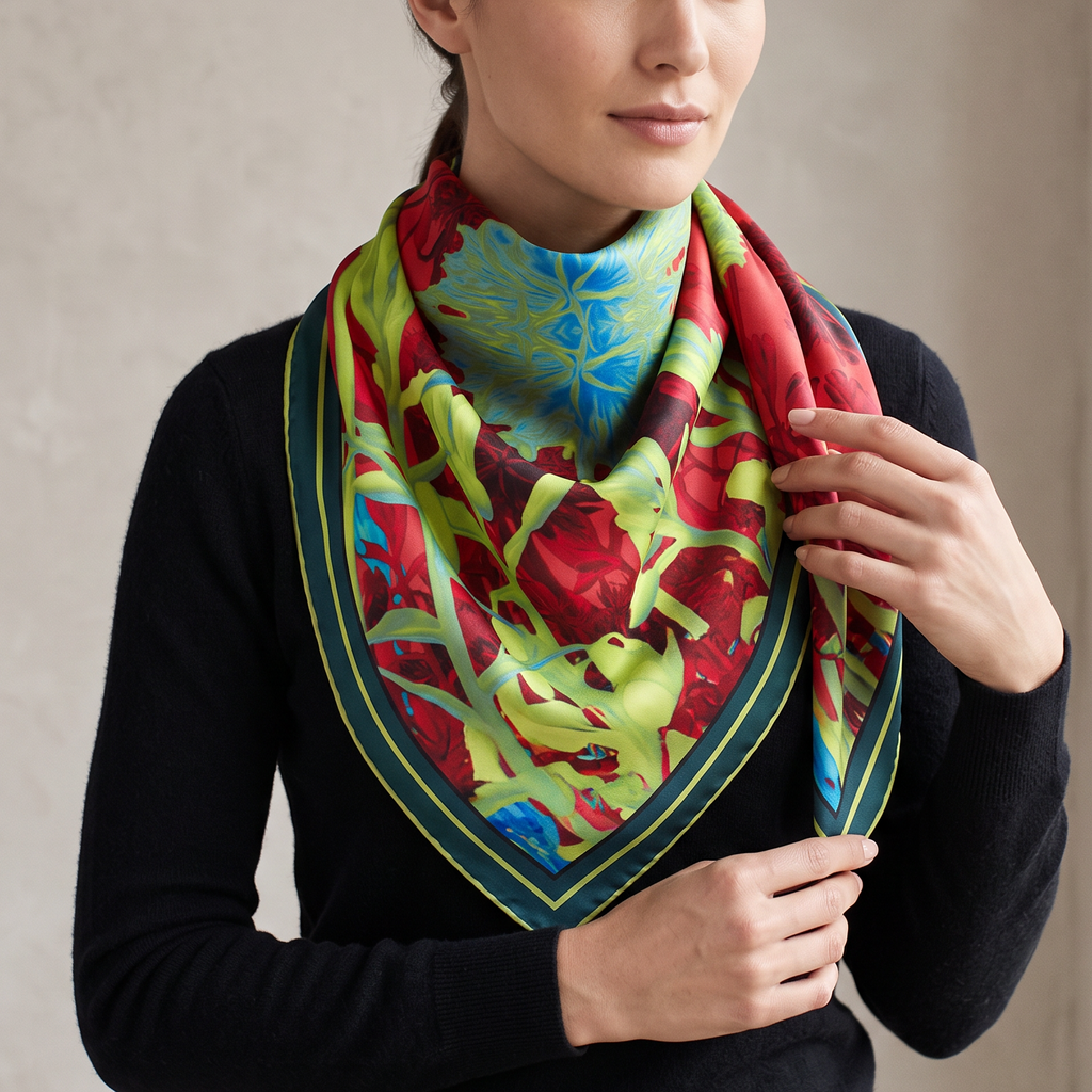 A’ ghrian Gorm: Square Scarf