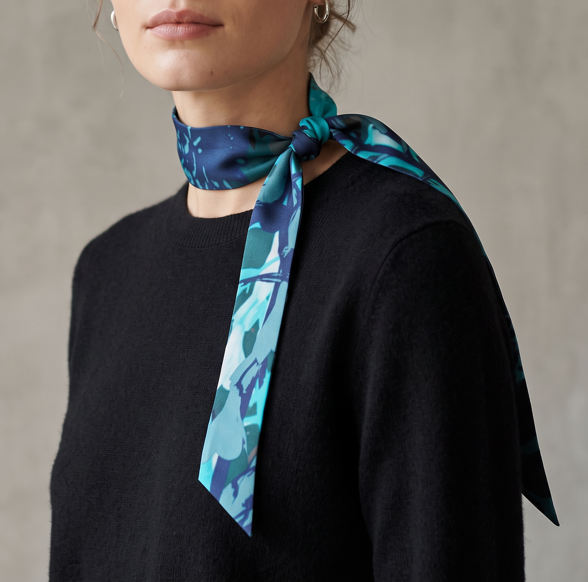 Teal: The Twilly Scarf