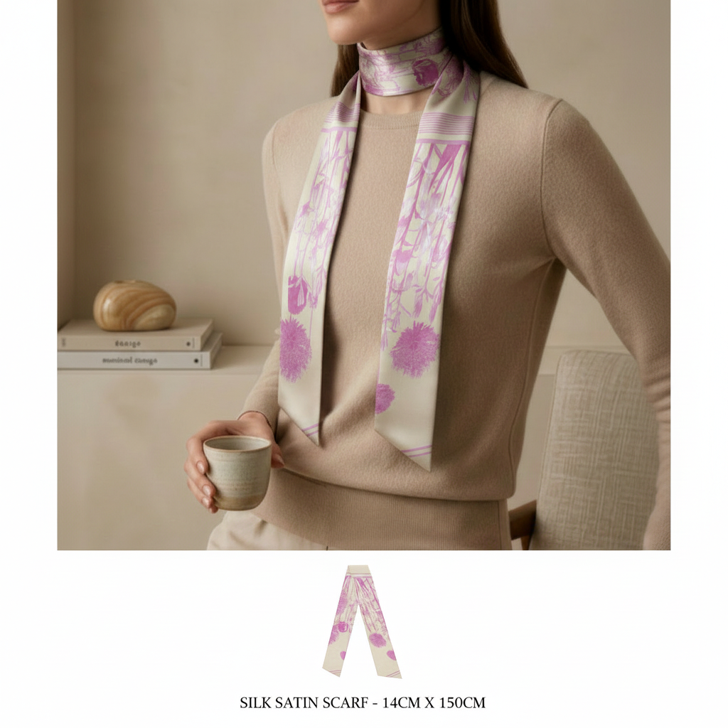 New Prairie Pink: The Versatile Scarf