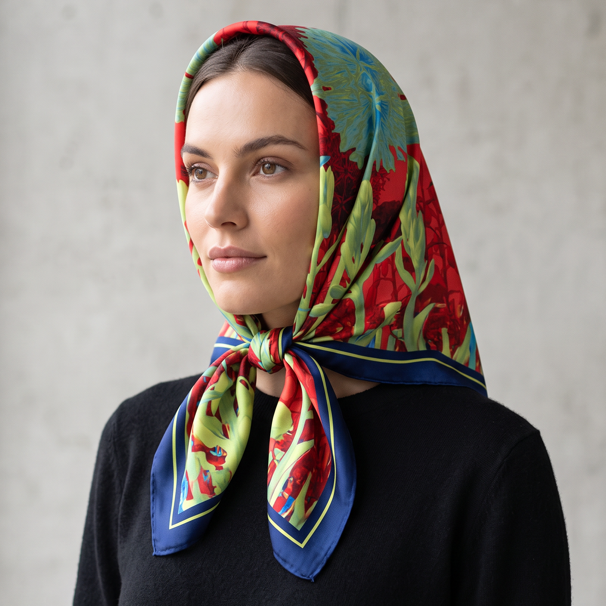 A’ ghrian Gorm: Square Scarf