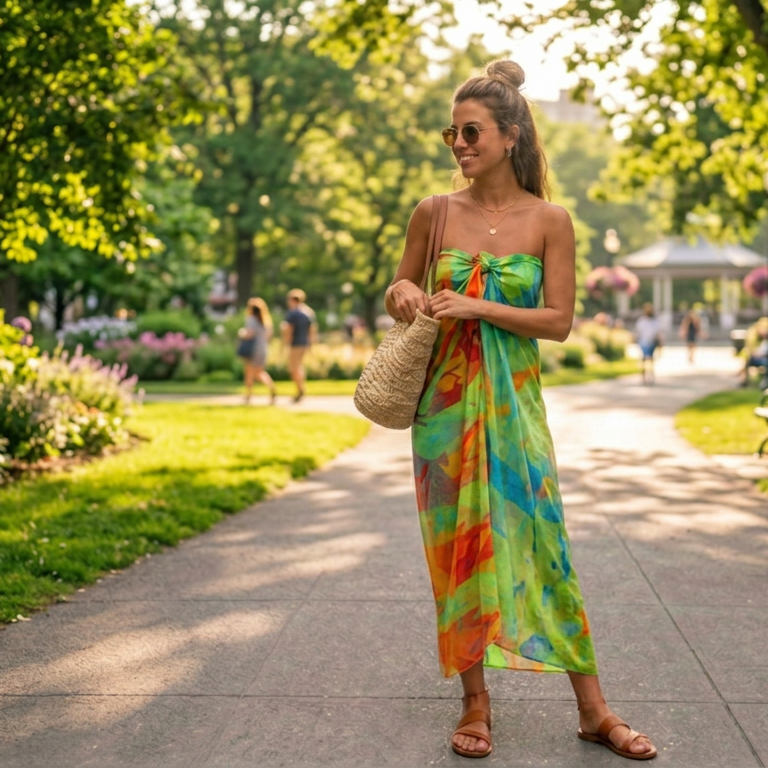 A’ ghrian Orains: The Classic Width, Long Sarong