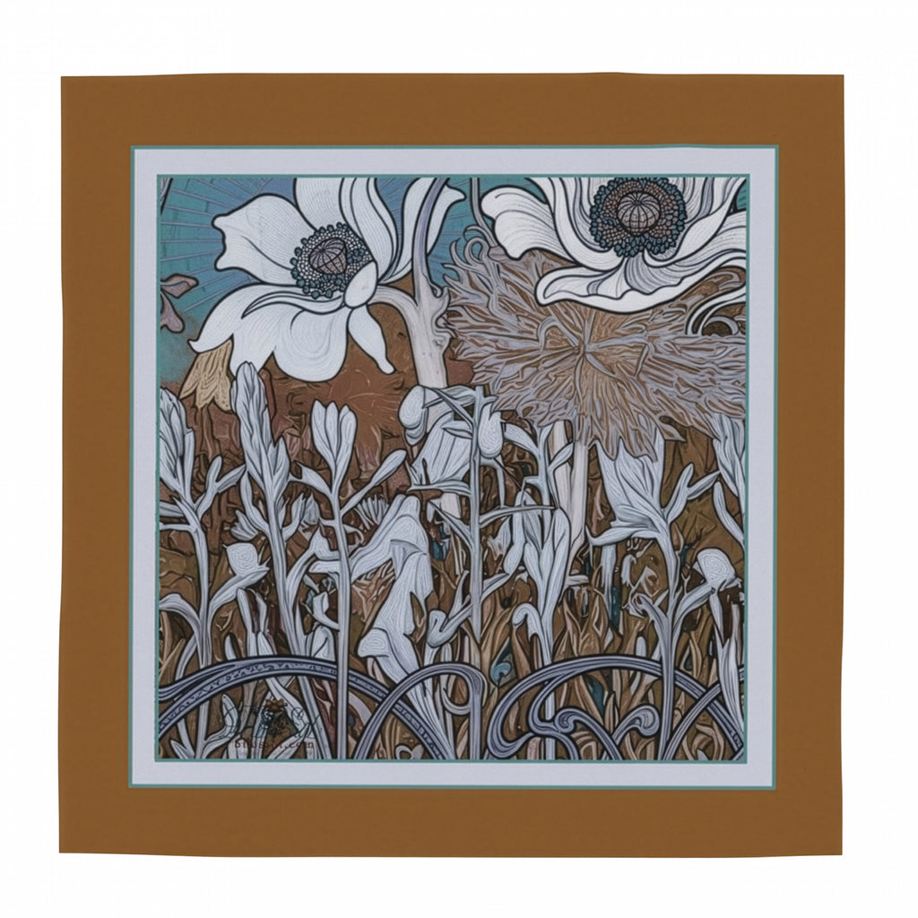 Hazel Nouveau: Square Scarf