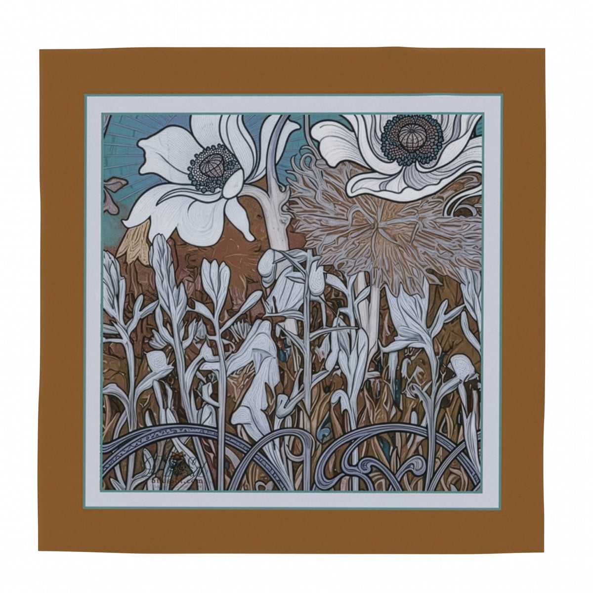 Hazel Nouveau: Square Scarf