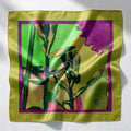 Olive Bloom: Square Scarf