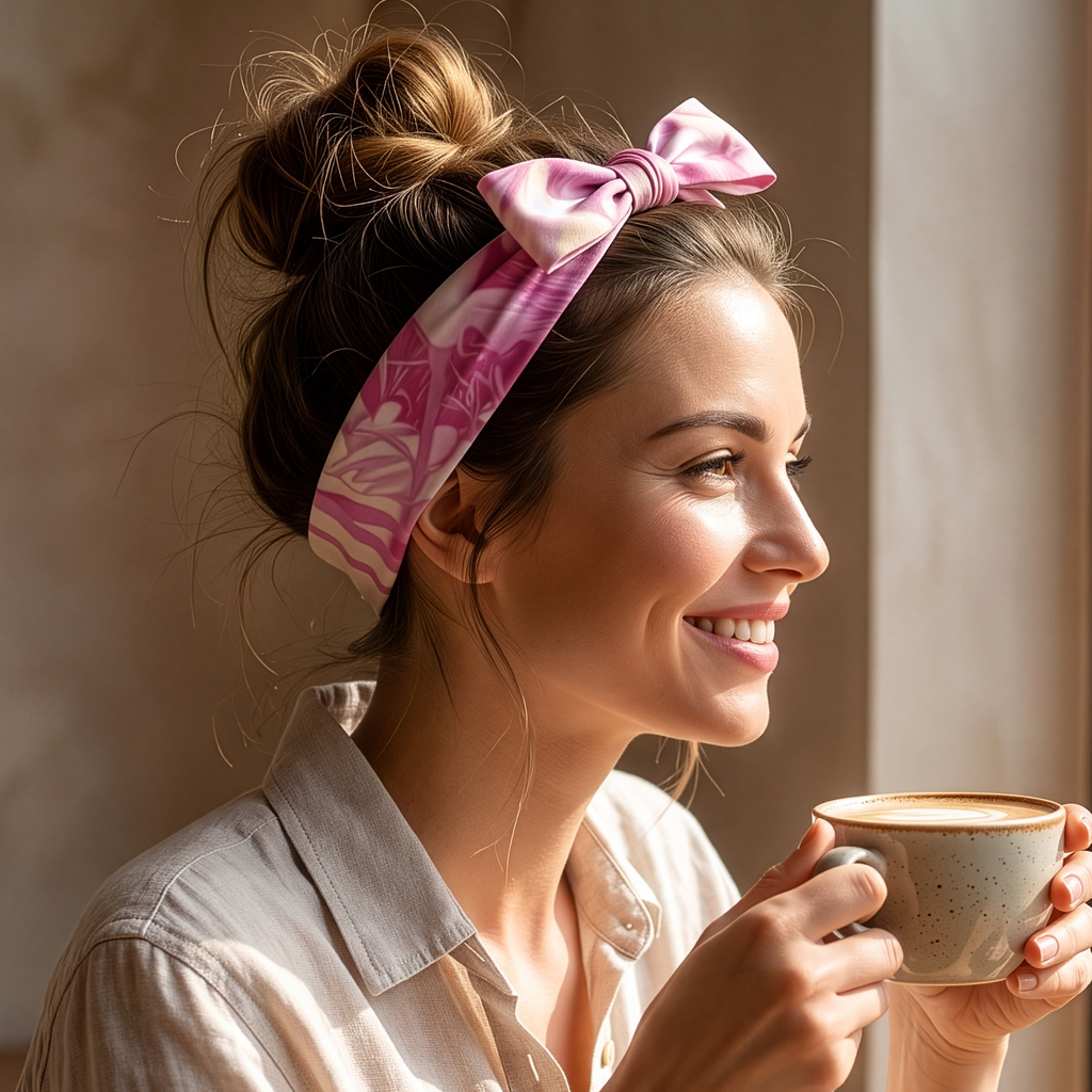 2026 Prairie Pink: Silk Twill Scarf