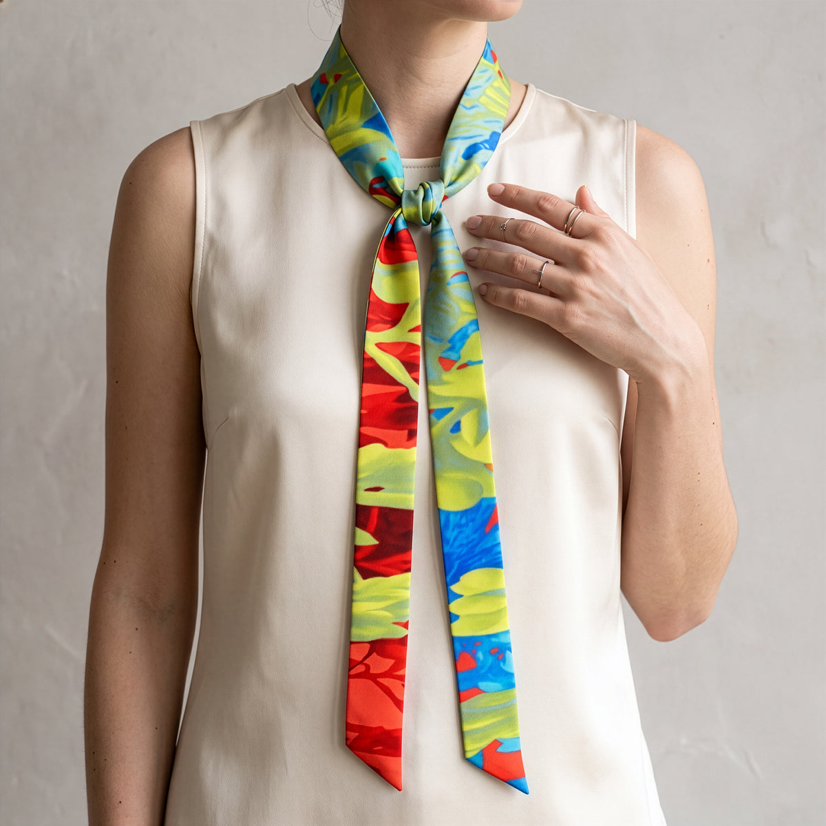 A’ ghrian Dearg: The Skinny Scarf