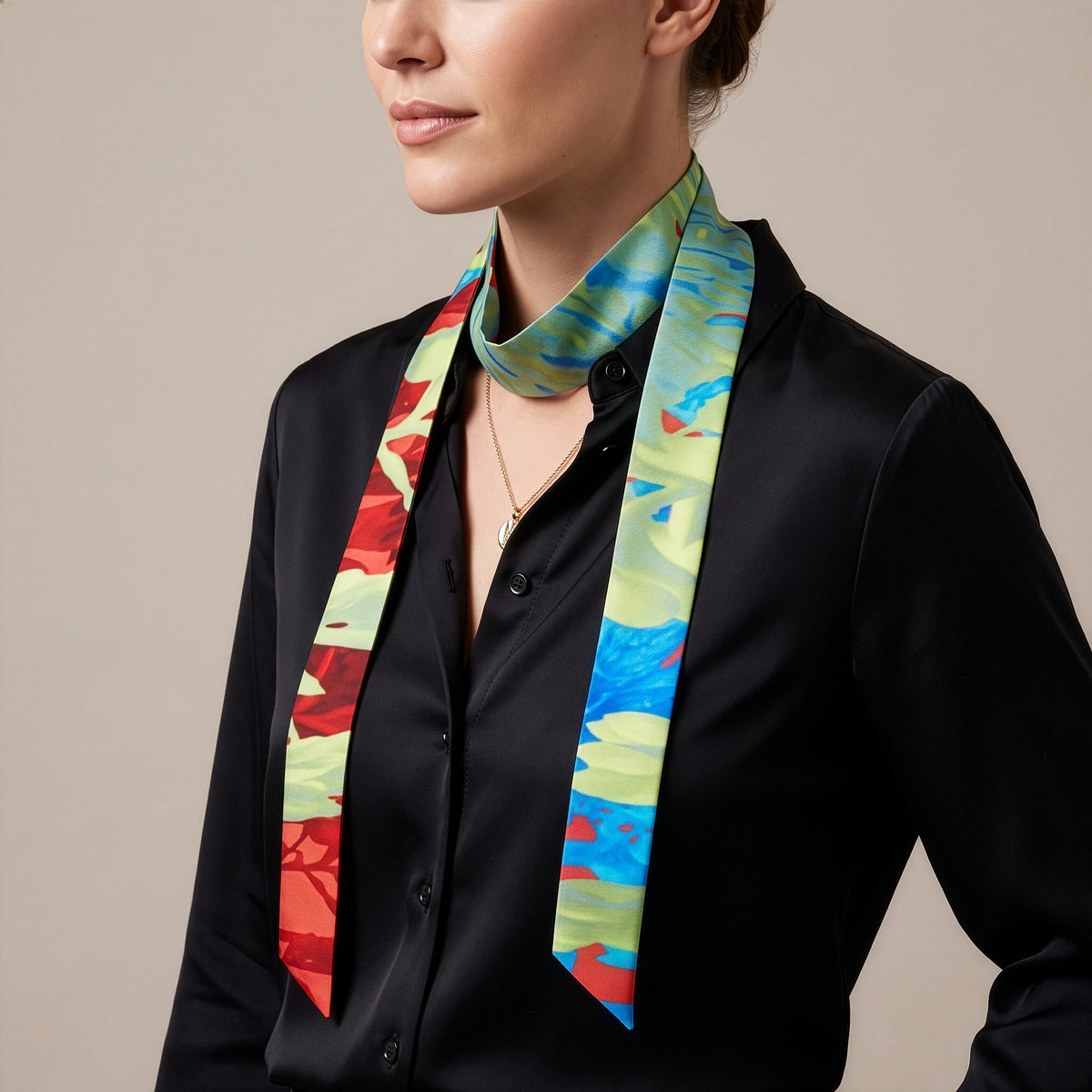A’ ghrian Dearg: The Skinny Scarf