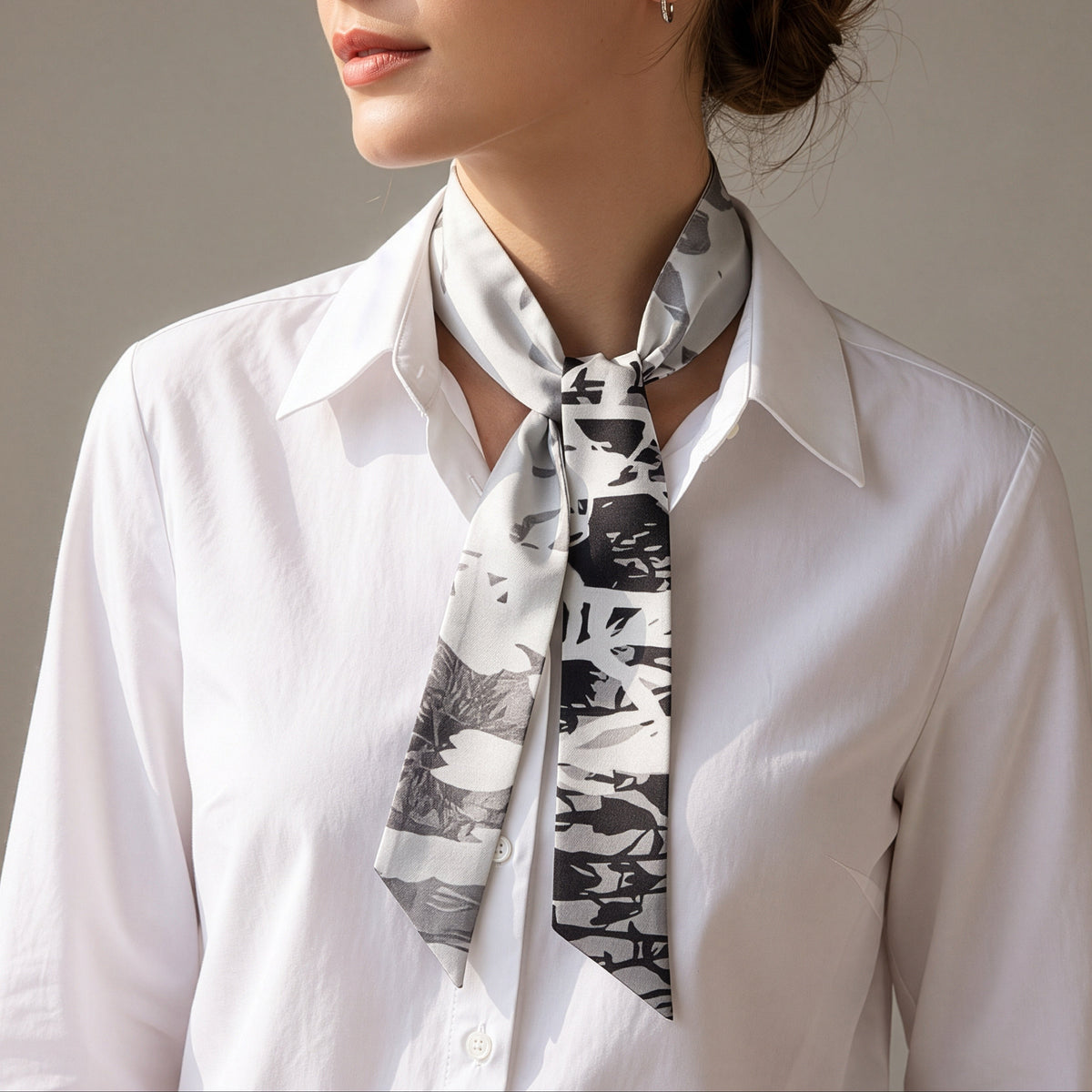 Amazing Grey: The Twilly Scarf