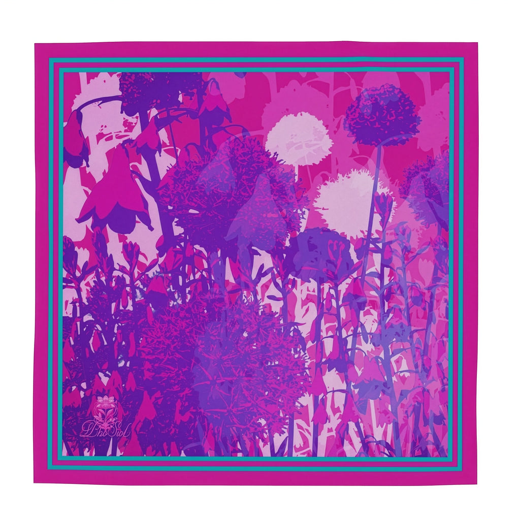 Fuschia: Square Scarf