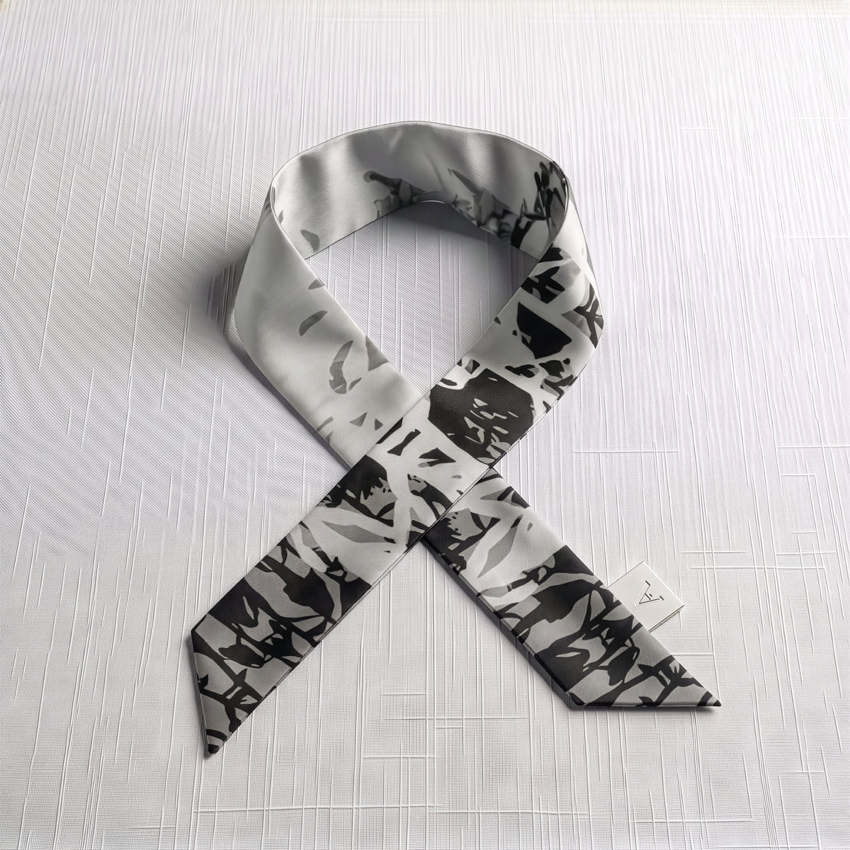 Amazing Grey: The Twilly Scarf