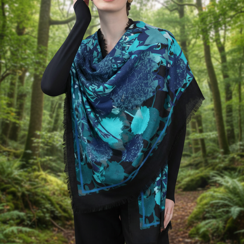 Teal: The Extra Large Scarf