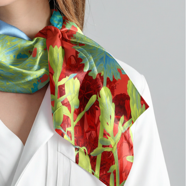 A’ ghrian Dearg: The Square Scarf 115