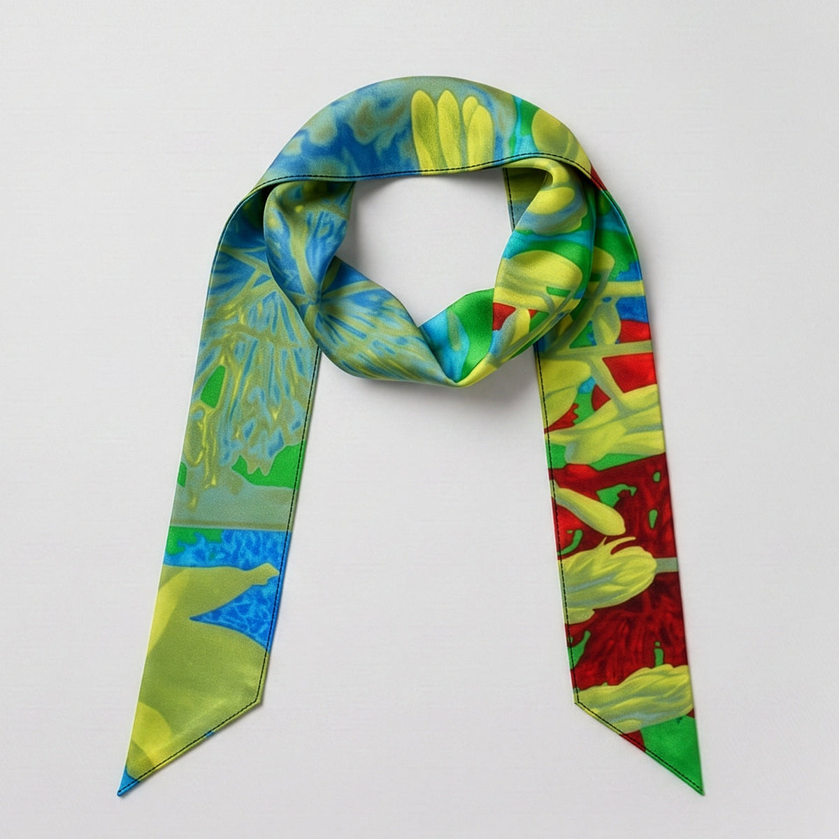 A’ ghrian Uaine: The Twilly Scarf