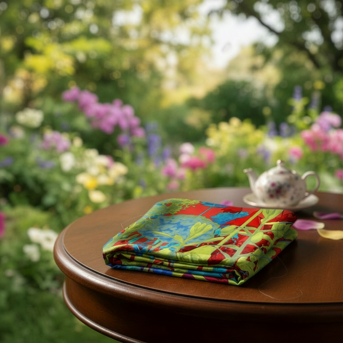 A’ ghrian Dearg: The Extra Large Scarf