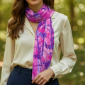 Fuchsia: The Classic Long Scarf