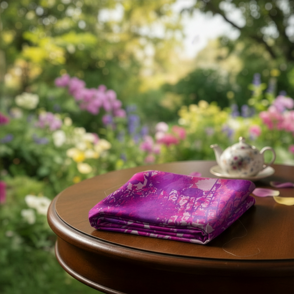 Fuchsia: The Twilly Scarf