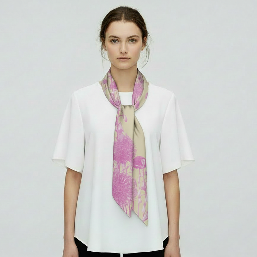 Prairie Pink: The Versatile Scarf