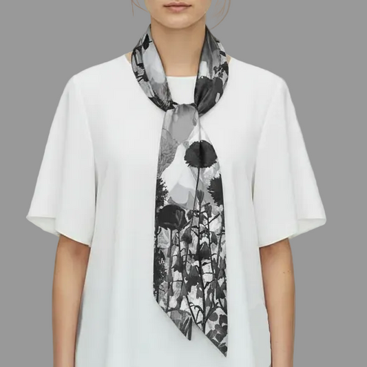 Amazing Grey: The Versatile Scarf