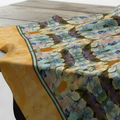 Tartan Hydrangea Buidhe: The Square Scarf