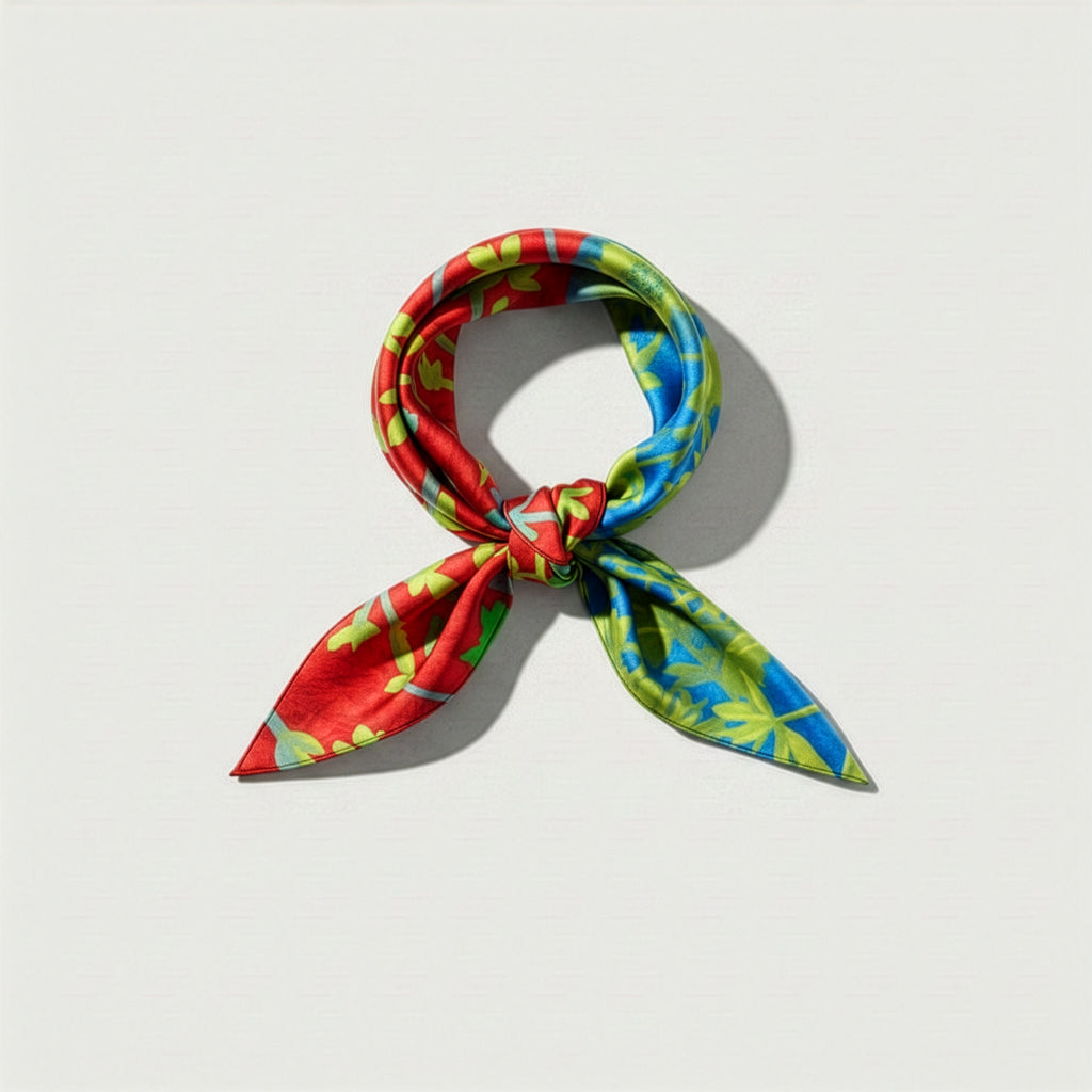 A’ ghrian Dearg: The Twilly Scarf