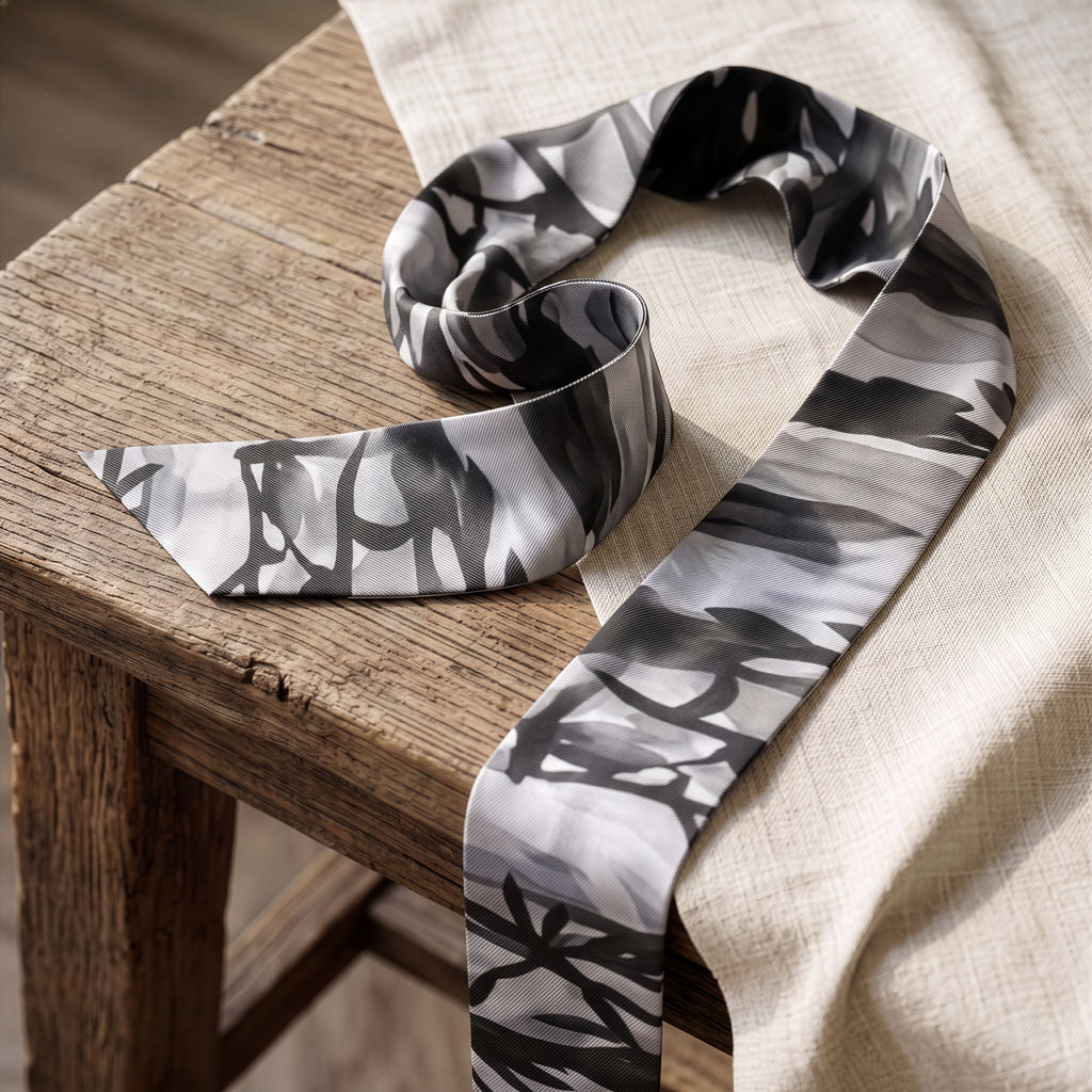 Amazing Grey: The Skinny Scarf