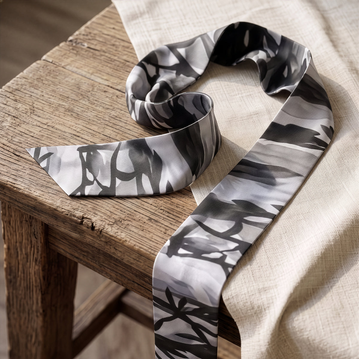 Amazing Grey: The Skinny Scarf