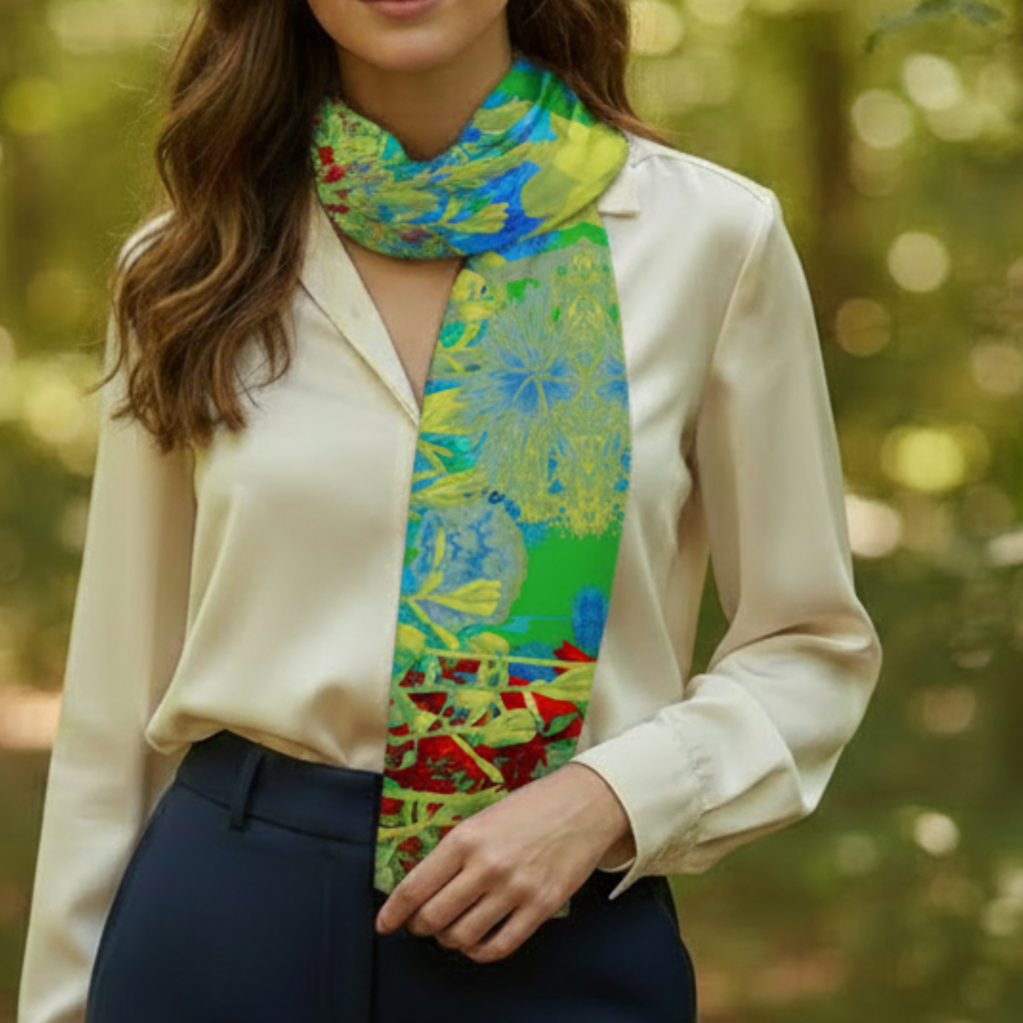 A’ ghrian Uaine: The Classic Long Scarves