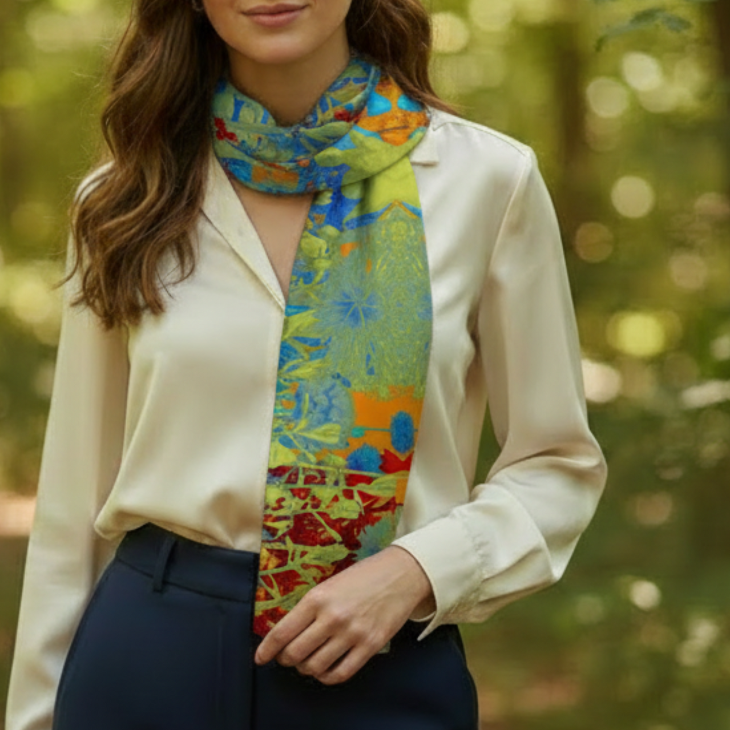 A’ ghrian Orains: The Classic Long Scarves