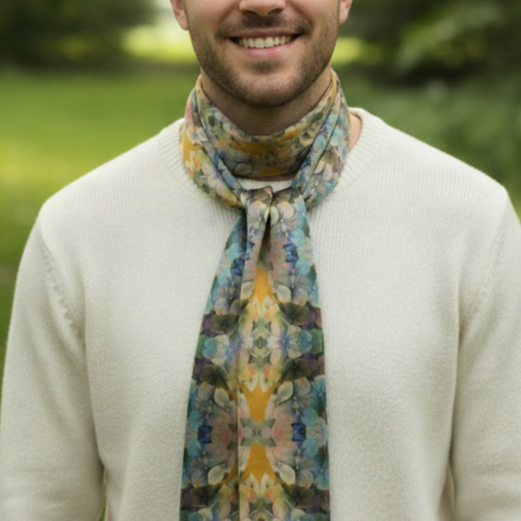 Tartan Hydrangea Buidhe: The Versatile Scarf