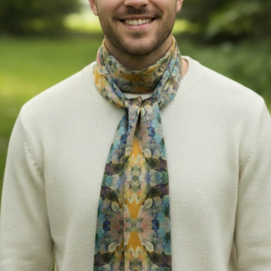 Tartan Hydrangea Buidhe: The Versatile Scarf