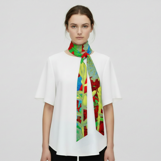 A’ ghrian Uaine: The Skinny Scarf