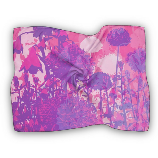 Fuchsia: The Chiffon Scarves