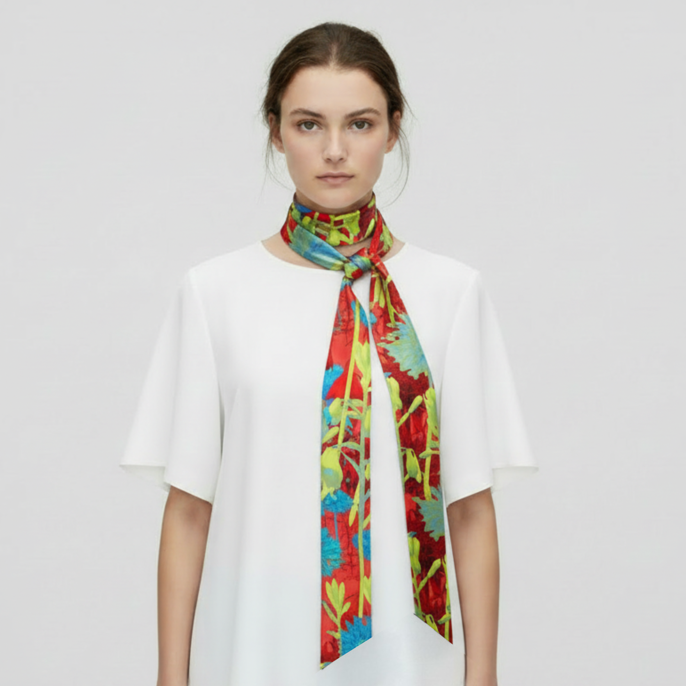 A’ ghrian Dearg: The Skinny Scarf