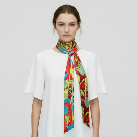 A’ ghrian Dearg: The Skinny Scarf