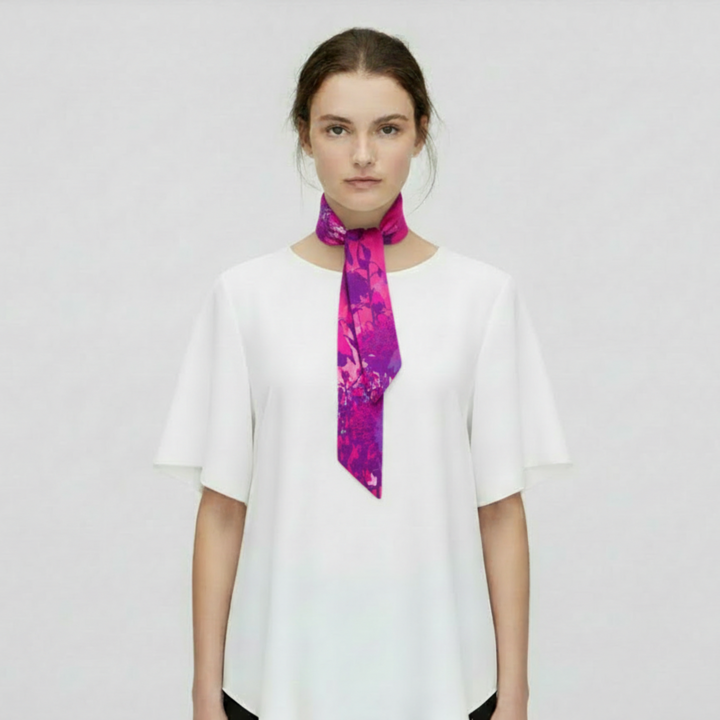 Fuchsia: The Twilly Scarf