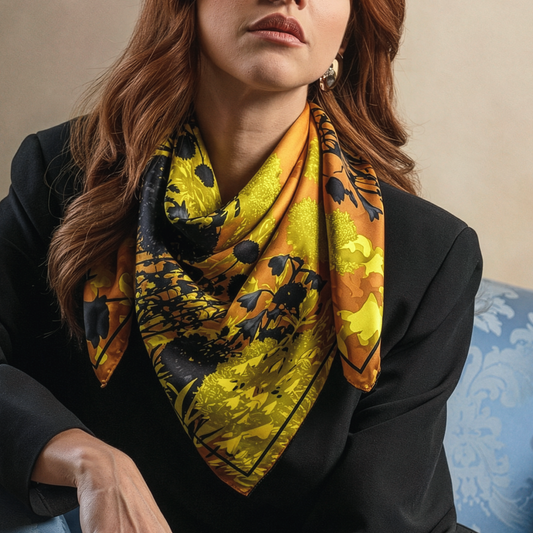 Signature Copar: The Square Scarf 90