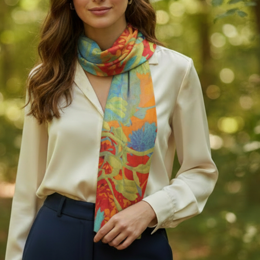 A’ ghrian Orains: The Extra Large Scarf