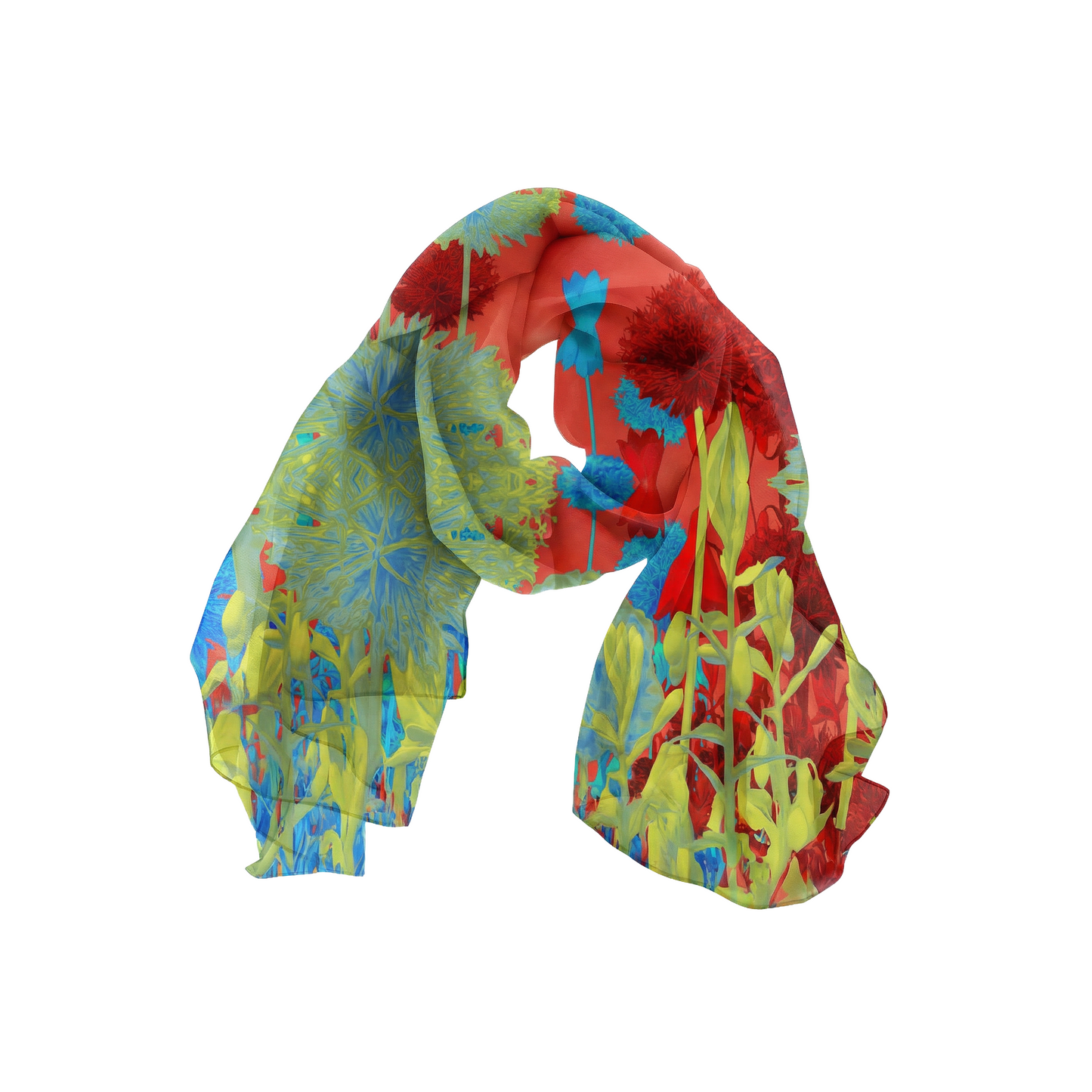 A’ ghrian Dearg: The Square Scarves