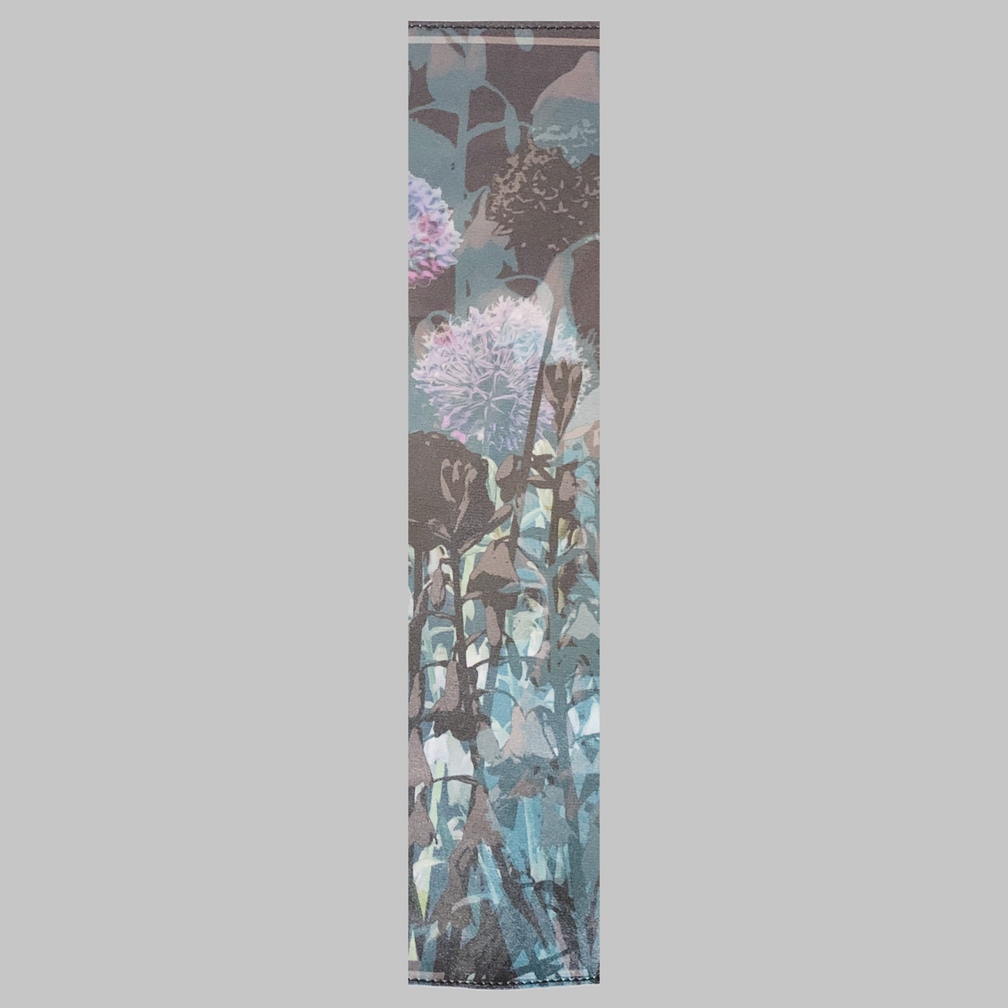 Obsidian: Long, Silk- Chiffon Scarf