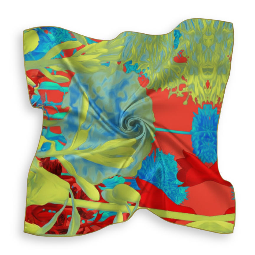 A’ ghrian Dearg: The Square Scarves