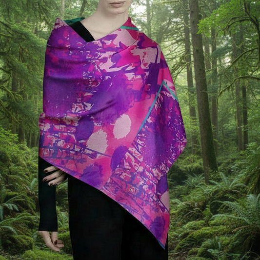 Fuchsia: The Extra Large Scarf