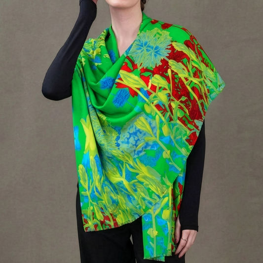 A’ ghrian Uaine: The Extra Large Scarves