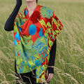 A’ ghrian Dearg: The Extra Large Scarf